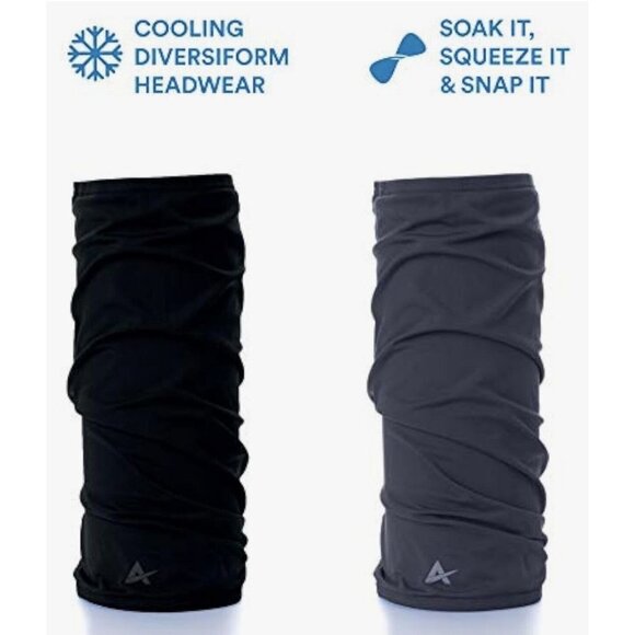 Arctic Cool Multifunctional Reusable Cooling Face Gaiter Mask Cover Blue NEW - Picture 5 of 9